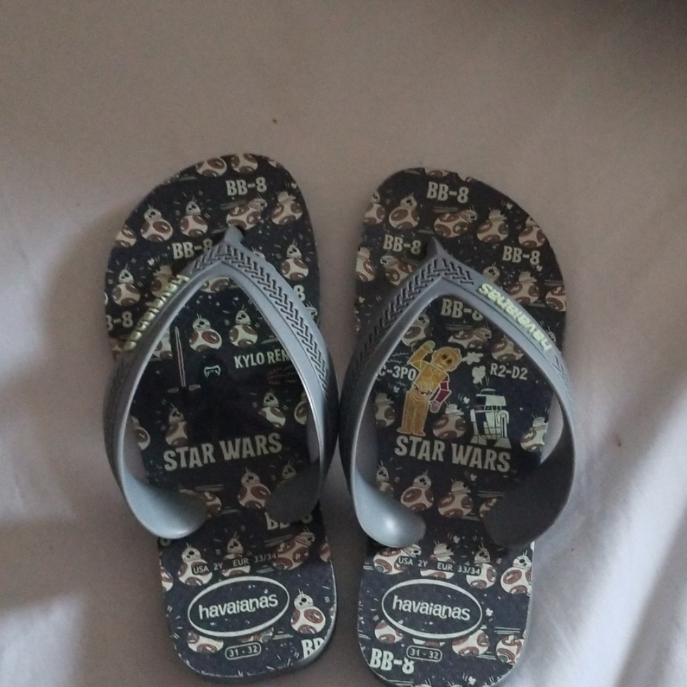 Havaianas Star Wars  Glow in the dark